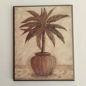 8"x10" Wall Art - Potted Palm Picture